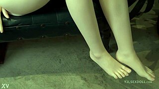 hey, check out this blonde yjl sex doll with her hot body and sexy pussy