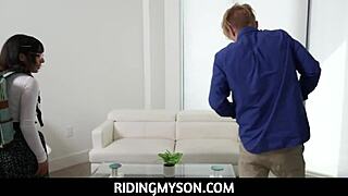 hey nerdy step sis, you really need my dick right now