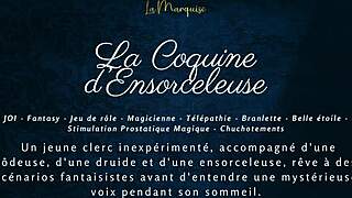 La Coquine Densorceleuse Guides You To Orgasm In French ASMR Fantasy 😈💦