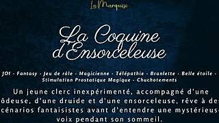 La Coquine Densorceleuse Guides You To Orgasm In French ASMR Fantasy 😈💦