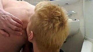 German Prostitute Sandra Rims Ass and Gets Facefucked