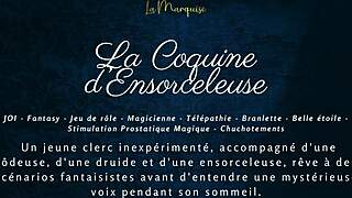 La Coquine Densorceleuse Guides You To Orgasm In French ASMR Fantasy 😈💦