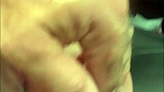 why is blondbunny8 masturbating her big clit in the car?