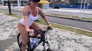 Cassiana Costa Rides With Anal Plug!