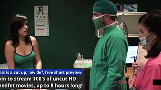 Tina Lee fingers ass backstage