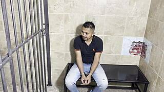 Police fucked the biggest car thief in town, i couldn't believe it