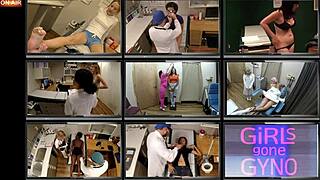 Tina Lee fingers ass backstage