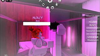 roblox acorn hair says, 'fuck me harder in this game'