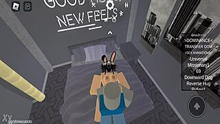 roblox sex with big tits ass and monster cock