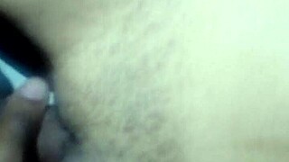 Sexo con mi esposa rico, blowjob with small tits, tits sucking.