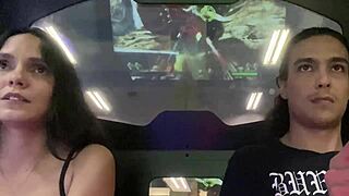 Hot Neighbor Wins Video Game Bet in Dorm