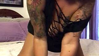 Seducing the Camera with Glass Dildo