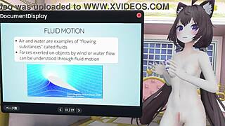 Naked Vtuber Explains Pendulum Amplitude And Tacoma Bridge Collapse!