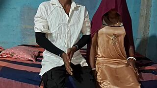 Desi Step Sister In Dress Gets Deepthroat And Anal Fuck