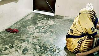 indian desi maid gives blowjob and gets fucked doggystyle with deepthroat in hardcore sex