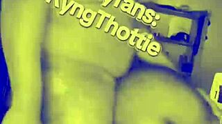 Räjäytän pähkinän mummun perseeseen valtavilla tisseillä ja isolla mustalla kyrvellä