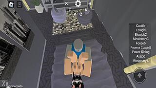 roblox sex with big tits ass and monster cock