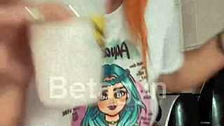 Young Redhead Feels Intense Anal Pleasure with Cum Inside