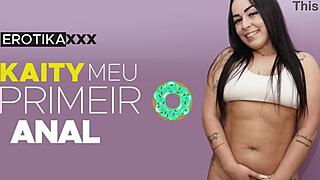 Kaity First Anal Blowjob 3some Facial Monster Cock Long Hair