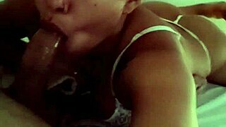 Real Homemade Latina Babe Swallows Cock in Horny Masturbation Session