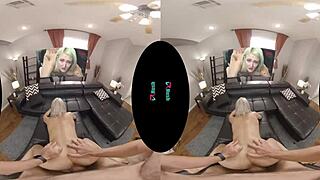 Vrhush Zoe Sparx has her ass filled with cum