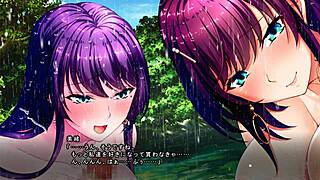 nureru kotou shizuku and mio in a hot threesome fuck?