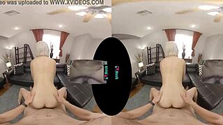 Vrhush Zoe Sparx has her ass filled with cum