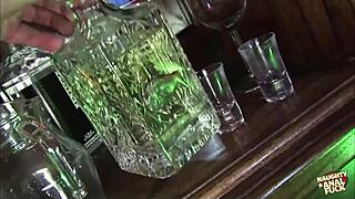 A young woman in a group encounter in a dimly lit room