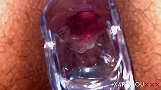 hey, check out this anal speculum on a huge bbw slut 😏 tight and hairy