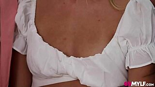 mia james has a dripping pussy from her mother-in-law creampie