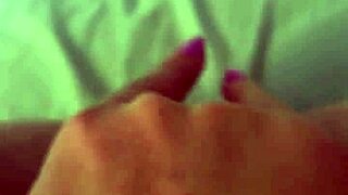 Brazilian Wife Wakes Up Horny And Masturbates In Shorts Before Work