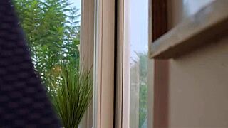 Big Tittied Brunette Rides Cock