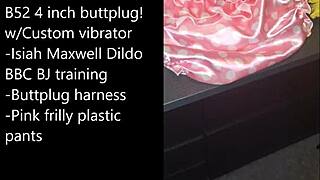 Sissy Prepares for Selfbondage with Toys