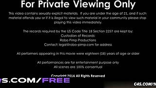 Dominate me with strapon, Vanessa, in this hypnotic play