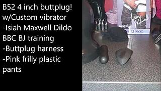 Sissy Prepares for Selfbondage with Toys