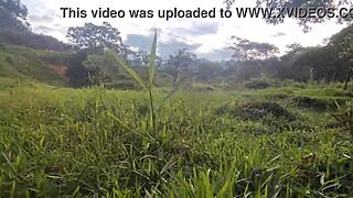 I see hot colombian guys outdoors