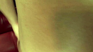 Blonde Paige Ashley with big boobs gets double penetration, intense fucking?