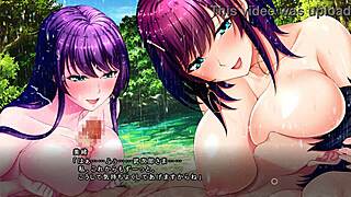 nureru kotou shizuku and mio in a hot threesome fuck?