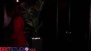 Student sucks cock at gloryhole.