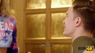 rim4k stranger licks ass in a game with big fake tits 😋