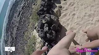 Ride Waves on Beach POV Doggystyle with Sexydeas.