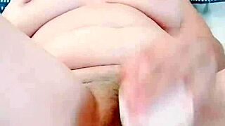 Latina Penetrates Giant Dildo for Creampie Cumshot