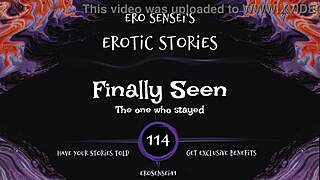 Overwhelmed by the sensual vibes in this erotic audio for women from eses114. Emotions run high as fantasies unfold in pov style.