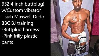 Sissy Prepares for Selfbondage with Toys