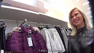 Mall Cuties: Young 18+ Sexy Girl Masturbates in Public