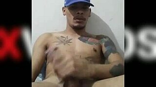 Hey, watch this guy relieving himself with a banana in a fun way