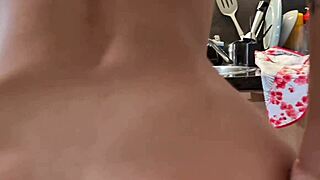 cleaning girl asks, 'want me to clean your big cock and swallow your cum?'