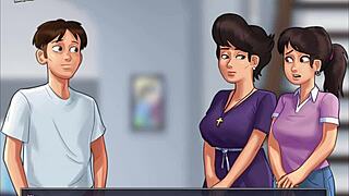 Teacher's role in Summertime Saga episode 227.