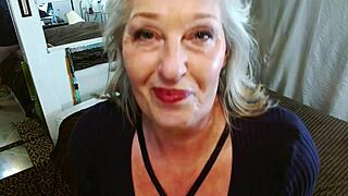 mature american dawn welcomes you to her world without pants