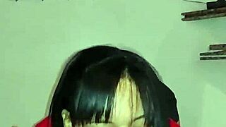 Brazilian beauty mano olinda boldly sucks and fucks big cock intensely